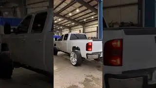 FRESH SET OF SIXES FOR WINTER #perfectionwheels #26x14 #americanforcewheels #chevy #truck #gmc