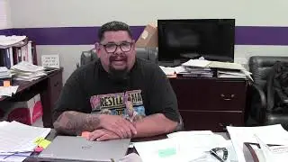 Sherman Indian High School Principal Larry Camacho