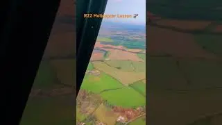 R22 HELICOPTER LESSON  #helicopter #rotorcraft #aviation #helicopterrides #aircraft #pilot