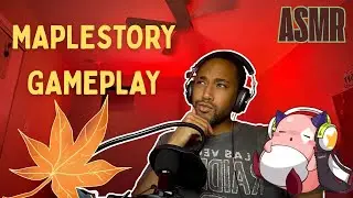 ASMR - Maplestory Let's Play - Making Waves - Ep3 (Mouth Sounds, Typing, Up Close Whispering)