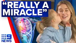 Heart disease patient defying the odds and becoming a mother | 9 News Australia