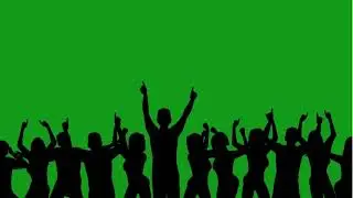 GREEN SCREEN CROWD SHADOW ANIMATED HD | NO SOUND | FREE TO USE GRAPHICS ANIMATIONS