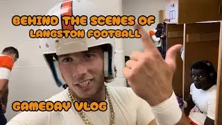 Game Day Through a Player’s Eyes (Langston vs Louisiana Christian) College Football Vlog | EP.2