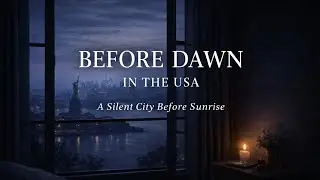 Almost Silent Night Sound for Deep Sleep | Before Dawn in USA | 8 Hours