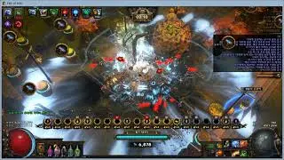 [POE 3.13] 방출(Discharge), 16Tier Blight Map. Only one button clear.