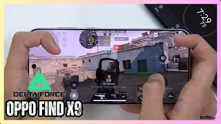 Oppo Find X9 Delta Force Gaming test | Dimensity 9500, 120Hz Display