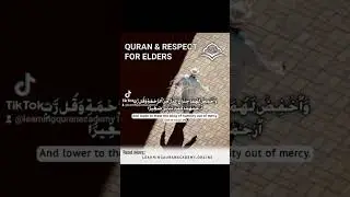 Respecting elders is a sign of strong character in Islam 🤲#IslamicGuidance #QuranicTeachings #islam