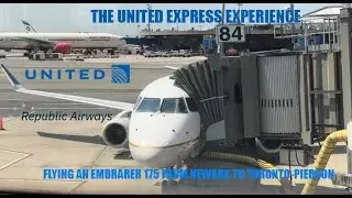 The United Express Experience: Flying an Embraer 175 from Newark-Toronto