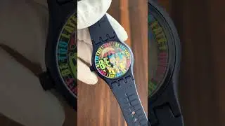 Swatch Automatic Movement Ref. WAKTU51 42mm Diameter Wrist Watch #swatch #watches #unboxing