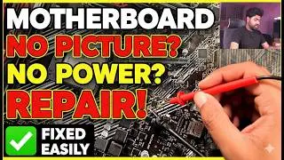 Dead Motherboard Fixed! (No Power/Display)
