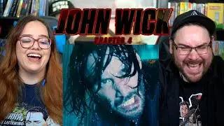 He's still back! | JOHN WICK Chapter 4 - Official Trailer Reaction | Keanu Reeves