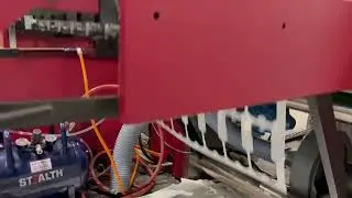 Moll B2 Flexcut 760 Digital Rotary Die Cutter - Running room key cards with in line stripping 