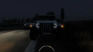 Ets2 cloud Gaming MahindraThar4×4 Wouldn't it be fun to take a jeep ride along the highway at night?