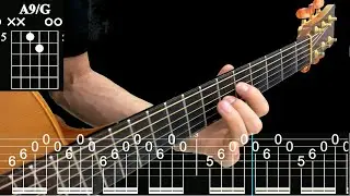 Exquisite A major chords, simple and advanced coexist