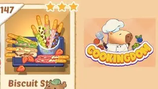 Cookingdom Level 147 Biscuit Sticks | Game Walkthrough🎮