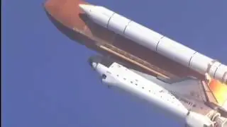Part 4/4 Ralenti des lancements de la navette spatiale film&eacute; par une camera &agrave; Haute Vitesse