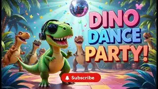 Dino Dance Party! | Fun Dinosaur Song for Kids 🎶