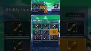 DRAGON BALL: Sparking! ZERO Ability Items, High-Speed Movement Master