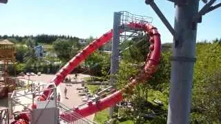 Stuck in double looping slide / im Doppel-Looping stecken geblieben