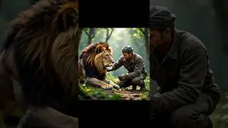 The Lion&rsquo;s Unexpected Thank You 🦁💛 | Heart-Touching Story #ai #lion #unexpected