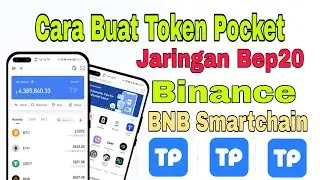 Buat Token Pocket jaringan Binance bep20 💞