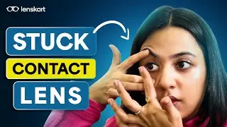 Can Contact Lenses Get Stuck Behind Your Eye? | MOST GOOGLED QUESTIONS
