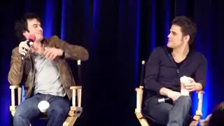 Ian Somerhalder & Paul Wesley - TVD Chicago 2013 - Playing other characters, the old TVD, & Nina.