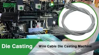 Zinc Alloy Brake Wire Cable Die Casting Machine