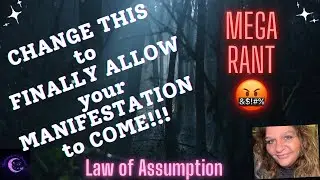 MEGA RANT!!!! | Change THIS to FINALLY ALLOW your MANIFESTATION to COME!!!