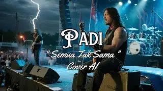 Padi - Semua Tak Sama (Cover AI Rock Metal) #padi #semuataksama #music #cover