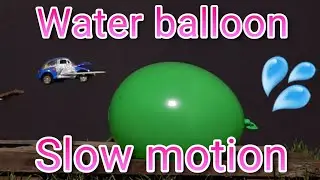 Water Balloons Look INCREDIBLE in Slow Motion! Volume 3 - Water Balloon Slow Motion