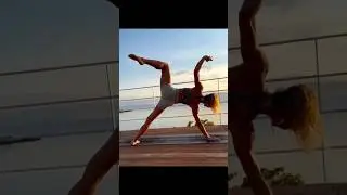 Outdoor Yoga | Yoga Poses for Self Improvement #outdooryoga #yoga #yogapose #selfimprovement