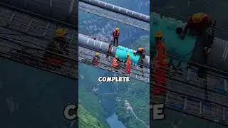 THE CHINESE HAVE ACHIEVED THE...?😱 #bejpanjiangbridge #chineseinnovation #chinabridge #shorts