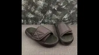 Yeezy Supply Nylon Slipper Graphite Shoes FROM Robert