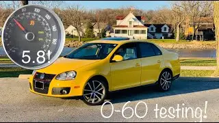 2007 Volkswagen GLI Fahrenheit 0-60! Finally testing LAUNCH CONTROL