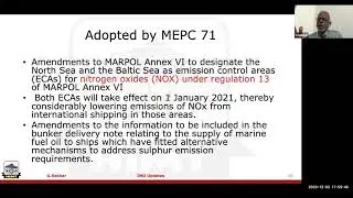 IMO Latest Updates 2020 | G. Sekhar