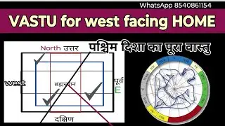 SECRETS of West face home vastu | पश्चिम मुखी घर का पूरा वास्तु जानिए 10 मिनट में