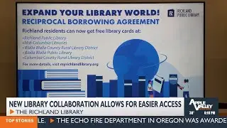 Richland Library announces new Reciprocal Borrowing Agreement to allow for easier access to books