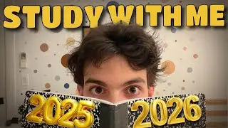 🔴STUDY WITH ME | Final Study Session of 2025!