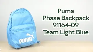Розпаковка Puma Phase Backpack 91164-09 Team Light Blue