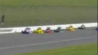 Pablo Donoso - USAC Silver Crown, Kansas Speedway 2006 Start