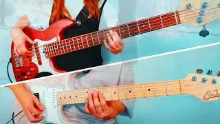 快晴／Orangestar feat.IA　ギターとベースで弾いてみた
