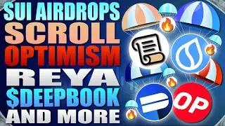 🔥 Стратегия аирдропа SUI &mdash; Прокрутка &mdash; Оптимизм &mdash; Reya &mdash; $DEEPBook и другие новости аирдропа 🔥