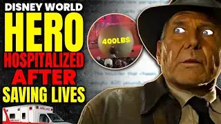 Disney World HERO Hospitalized After SAVING LIVES at Indiana Jones Stun Spectacular!