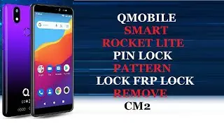 QMOBILE SMART ROCKET LITE | PIN LOCK | PATTERN LOCK | FRP LOCK REMOVE
