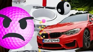 Daca ma bate la MINI GOLF, IL LAS SA FACA POZA CU BMW-UL MEU