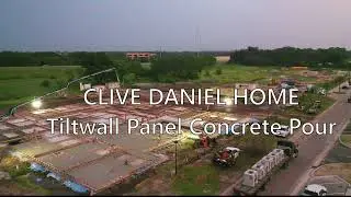 Clive Daniel Home Sarasota Tiltwall Panel Concrete Pour