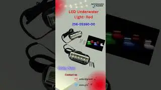 LED Underwater Light Red 256-05360-00 #boatlights #boathardwareparts #marineoutboardparts