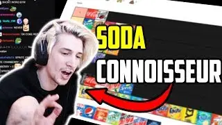 xQc's Soda Tier List | What's the Best and Worst Soda? | xQcOW