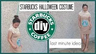 DIY STARBUCKS HALLOWEEN COSTUME//PEARL YAO